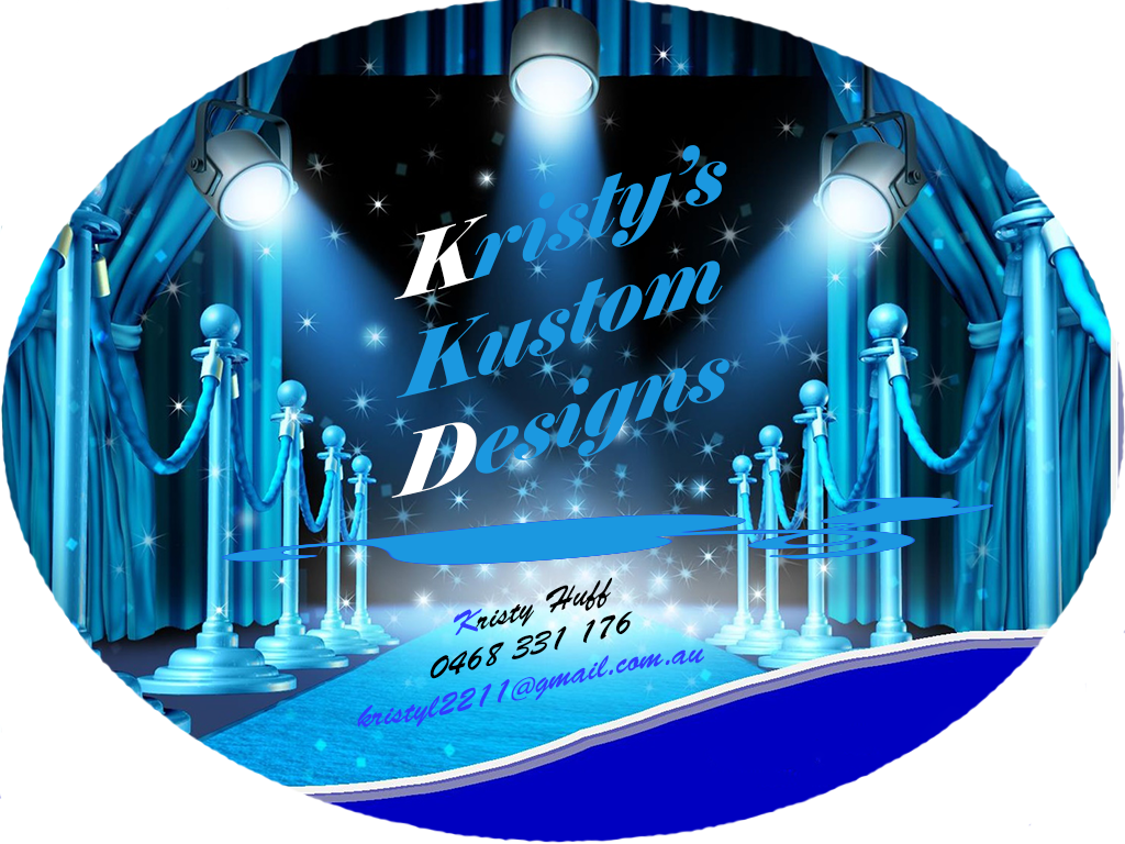 Blue Runway with photo of Kristy Huff